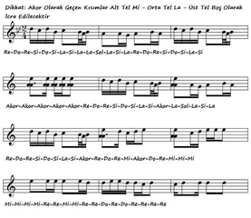 Gesi Bağları Notaları Nasıl Çalınır?
