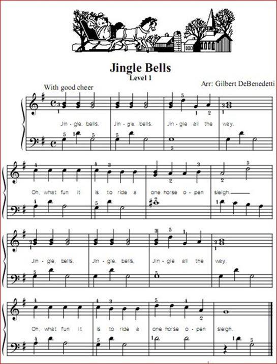 Jingle Bells Notaları